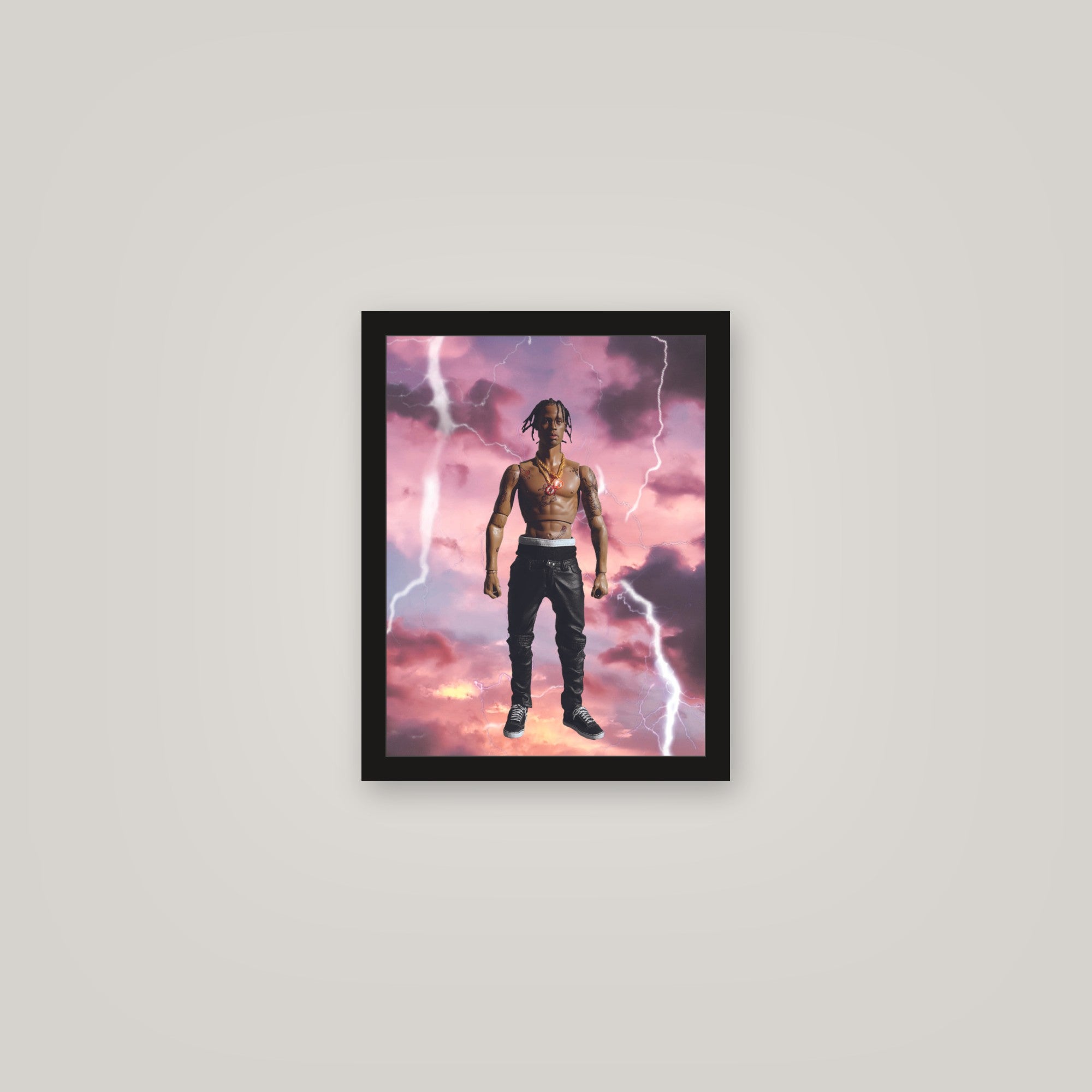 [auto-mockup] ELECTRIC FIGURE POSTER - 11 x 14in.