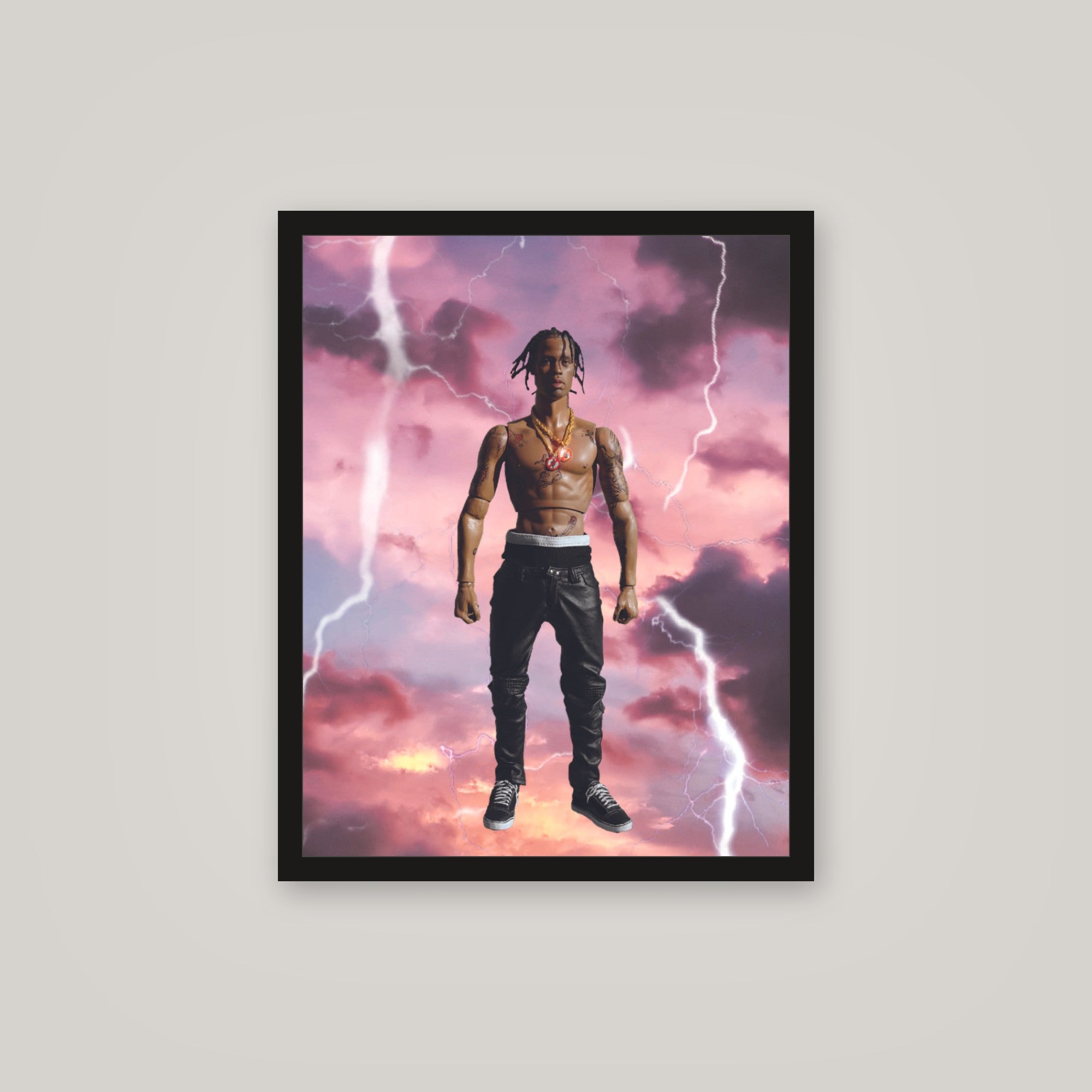[auto-mockup] ELECTRIC FIGURE POSTER - 16 x 20in.
