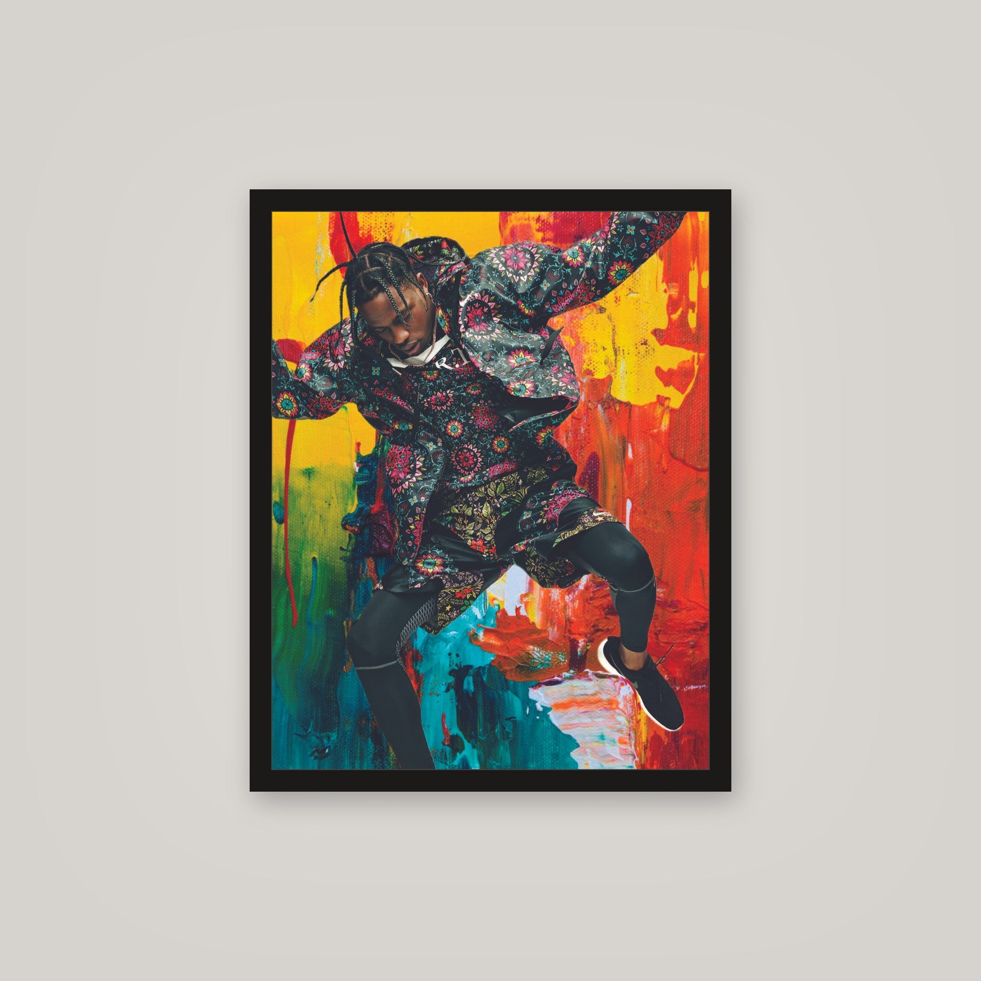 [auto-mockup] ELECTRIC TRAV POSTER - 16 x 20in.