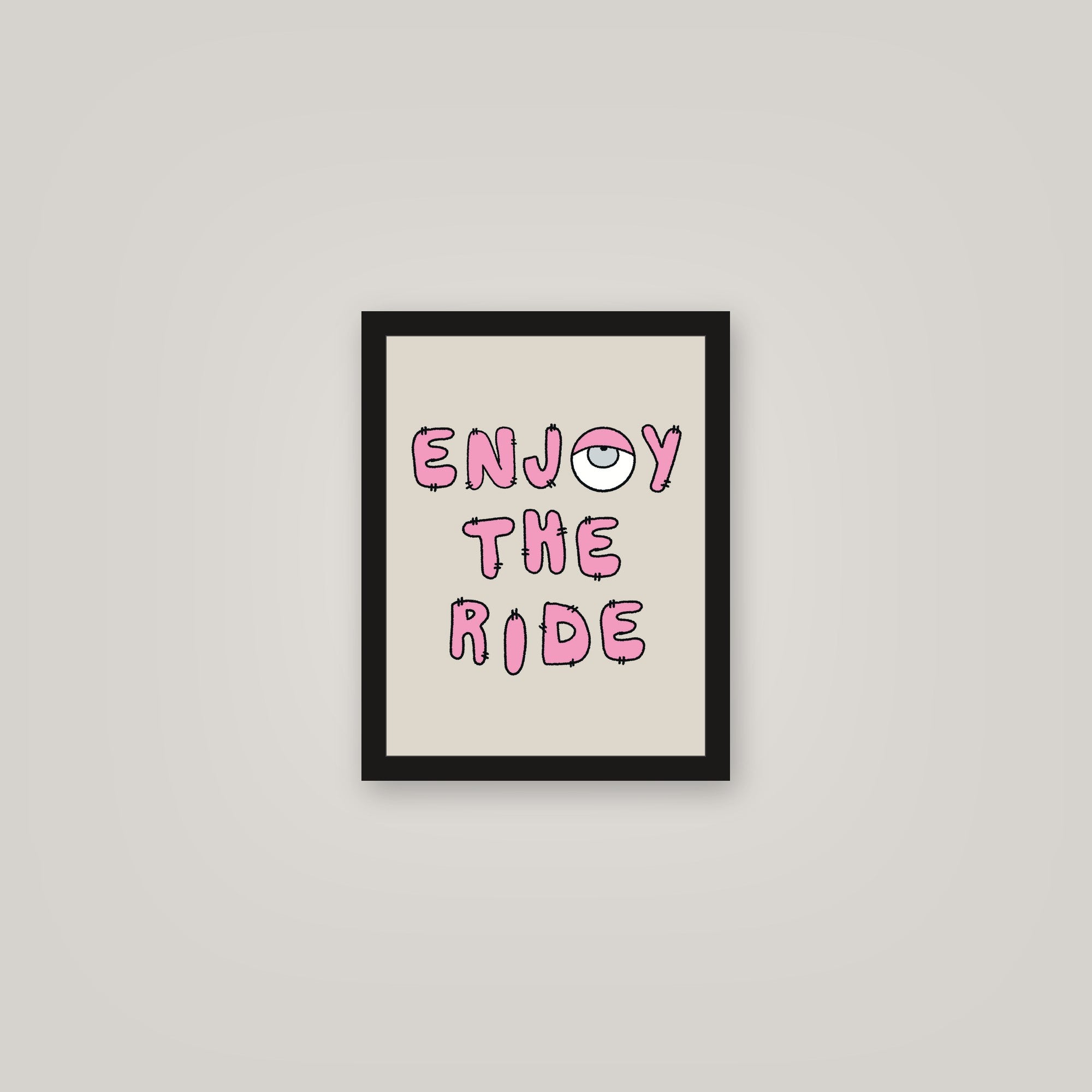 [auto-mockup] ENJOY THE RIDE POSTER - 11 x 14in.