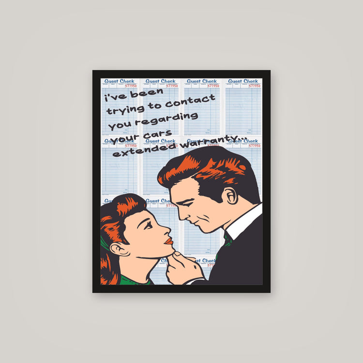 [auto-mockup] EXTENDED WARRANTY POSTER - 16 x 20 in.