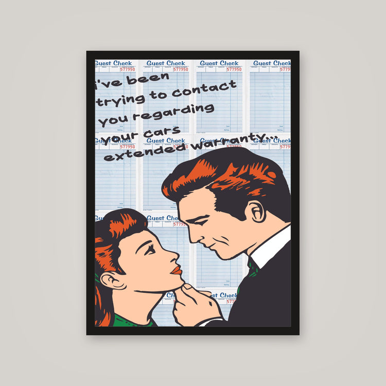 [auto-mockup] EXTENDED WARRANTY POSTER - 18 x 24 in