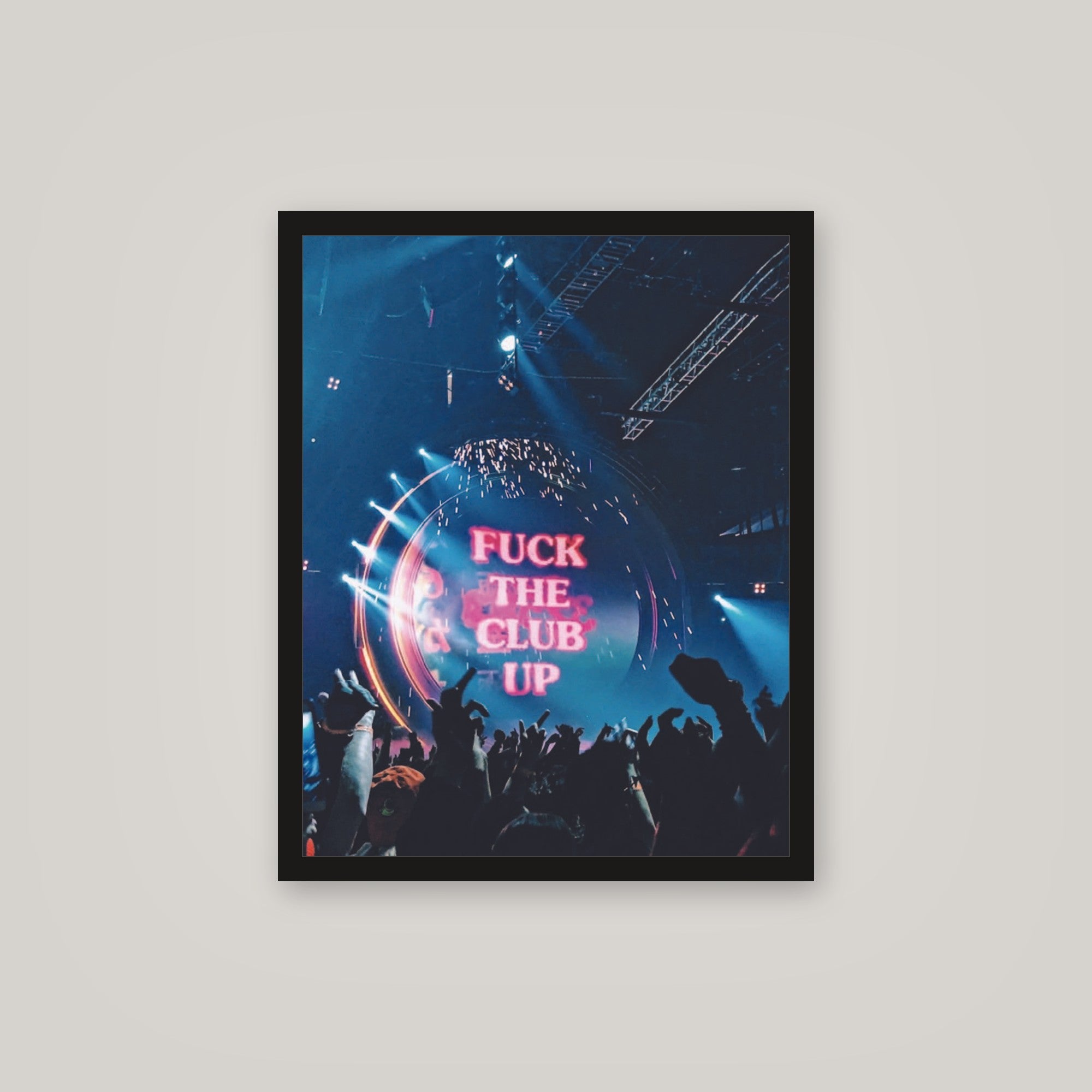 [auto-mockup] F**CK THE CLUB UP POSTER - 16 x 20in.