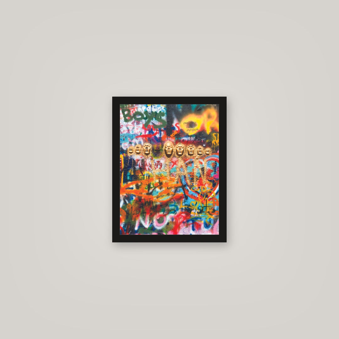 [auto-mockup] FACE GRAFFITI POSTER - 11 x 14in.