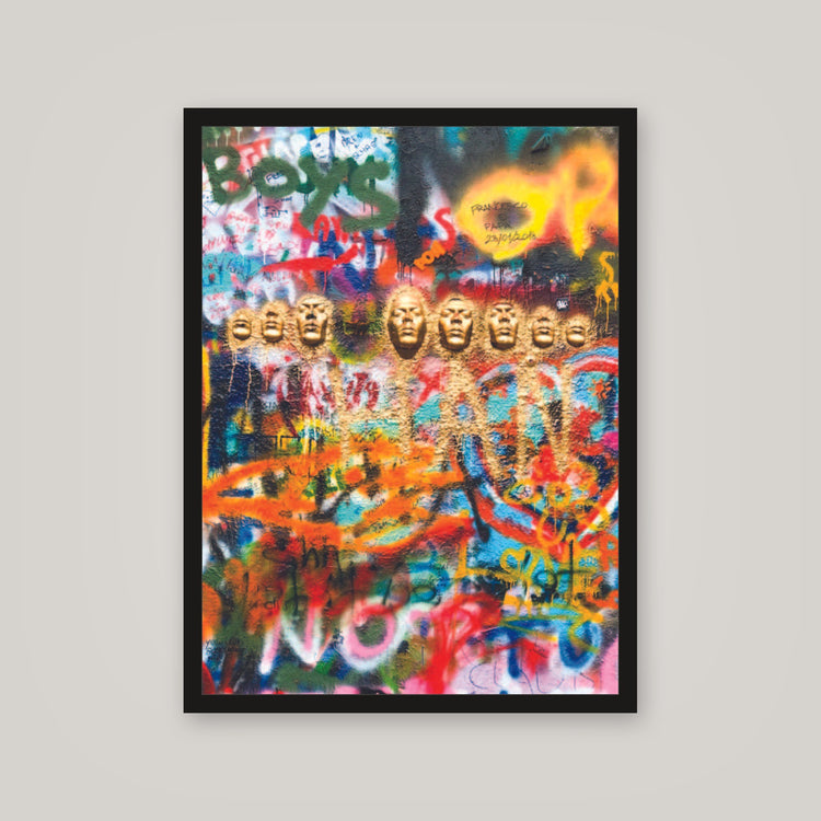 [auto-mockup] FACE GRAFFITI POSTER - 18 x 24in.