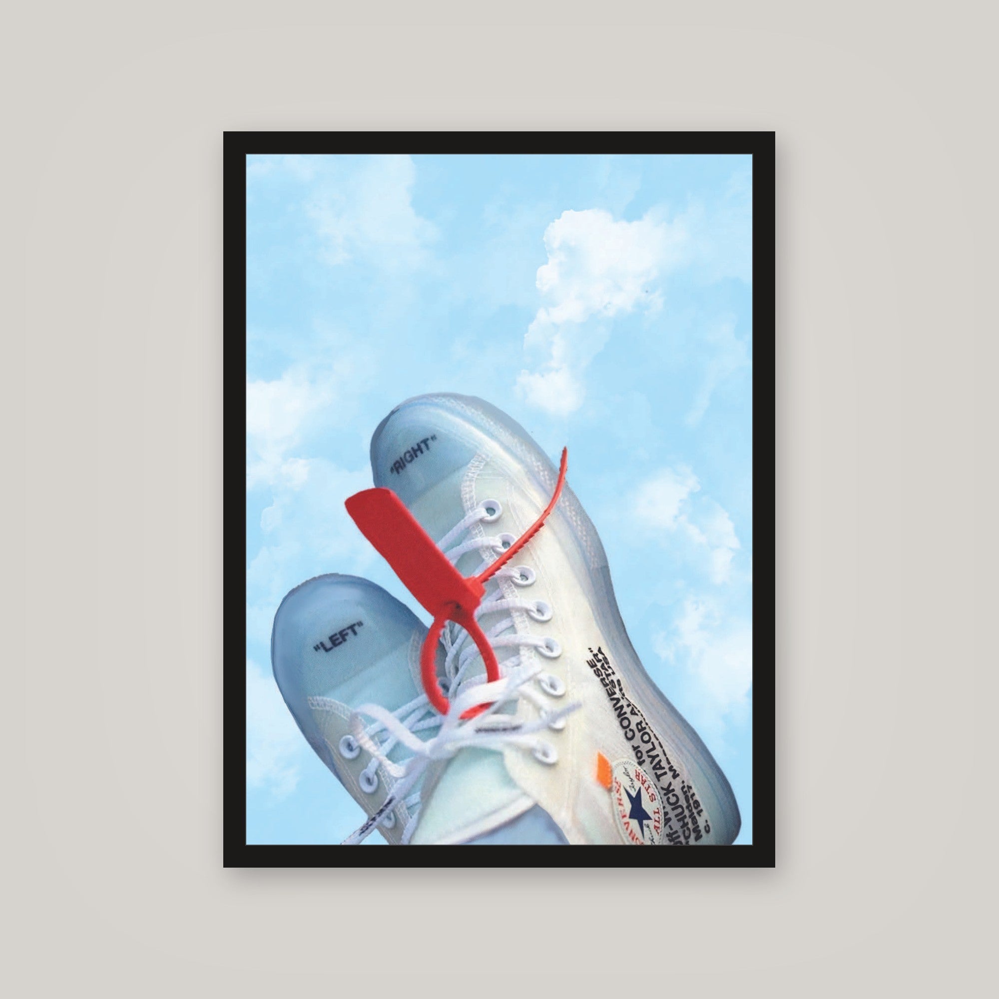 [auto-mockup] FEET IN THE CLOUDS POSTER - 18 x 24in.