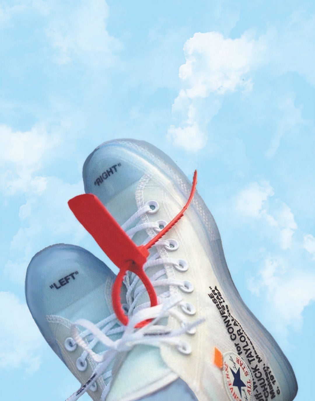 FEET IN THE CLOUDS POSTER - PosterFi