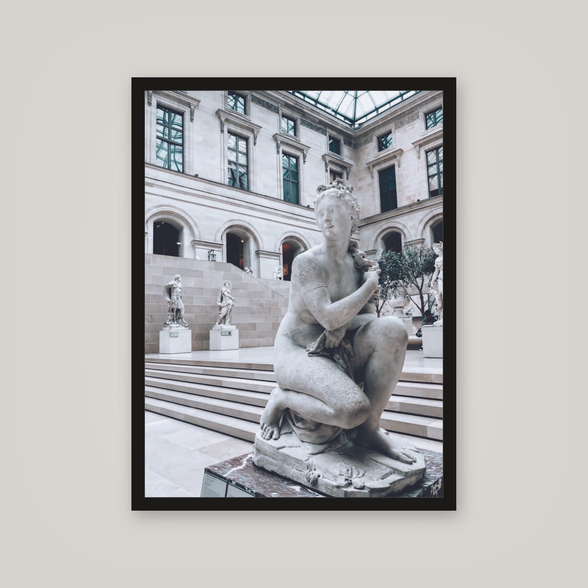 [auto-mockup] FEMALE STATUE POSTER - 18 x 24in.