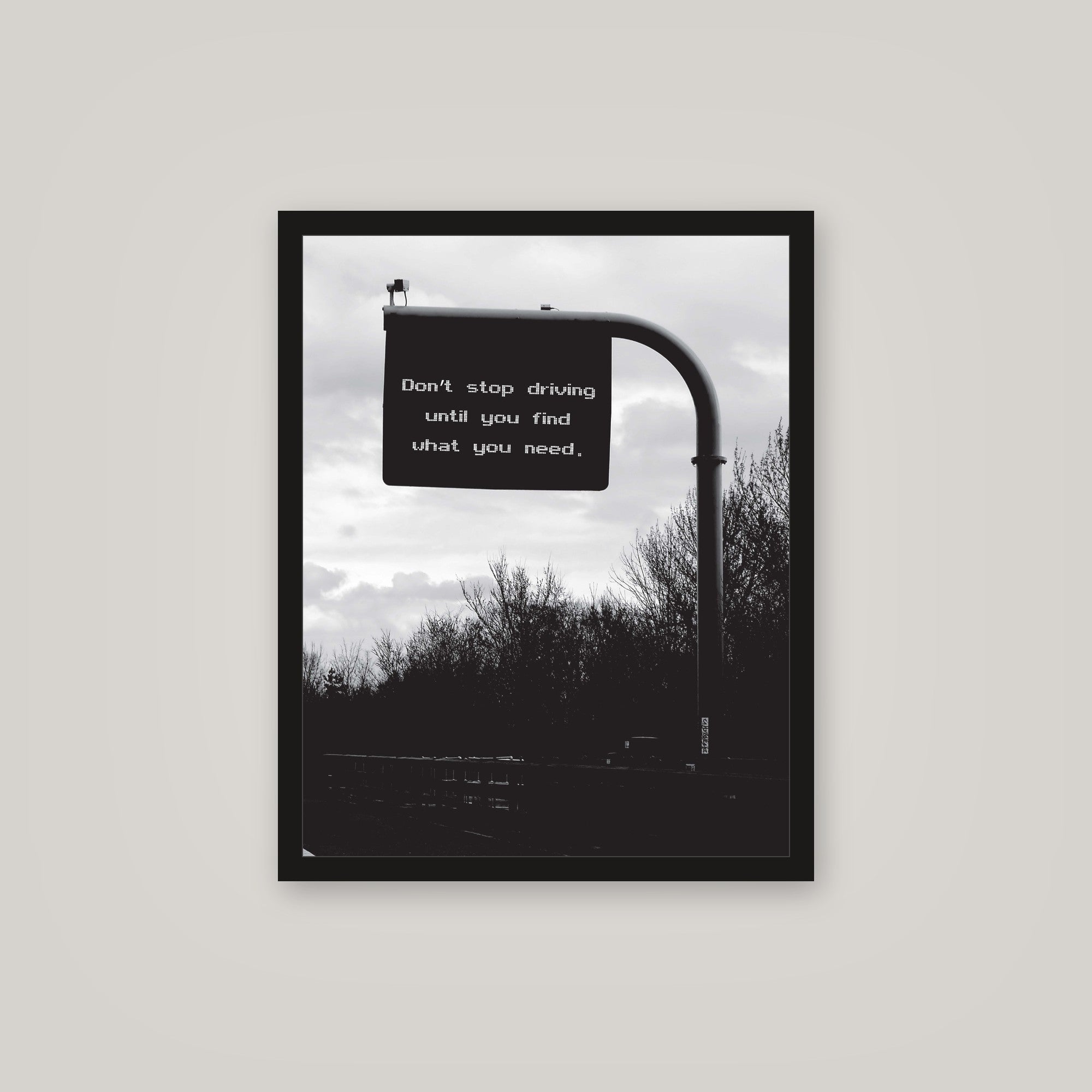 [auto-mockup] FIND WHAT YOU NEED POSTER - 16 x 20in.