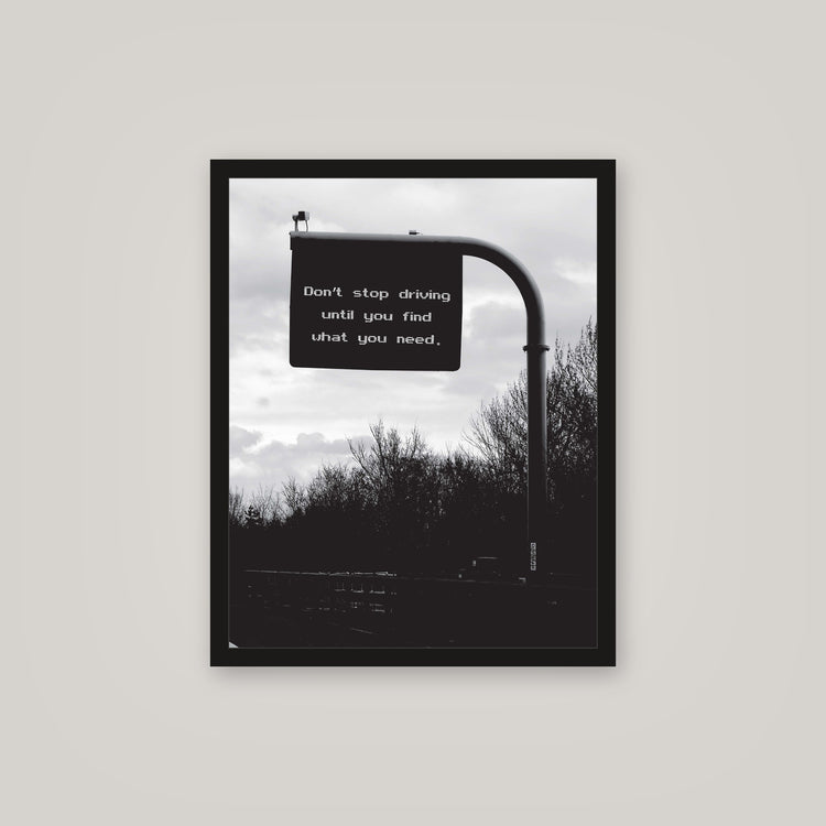 [auto-mockup] FIND WHAT YOU NEED POSTER - 16 x 20in.