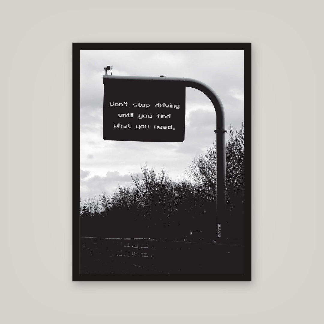 [auto-mockup] FIND WHAT YOU NEED POSTER - 18 x 24in.