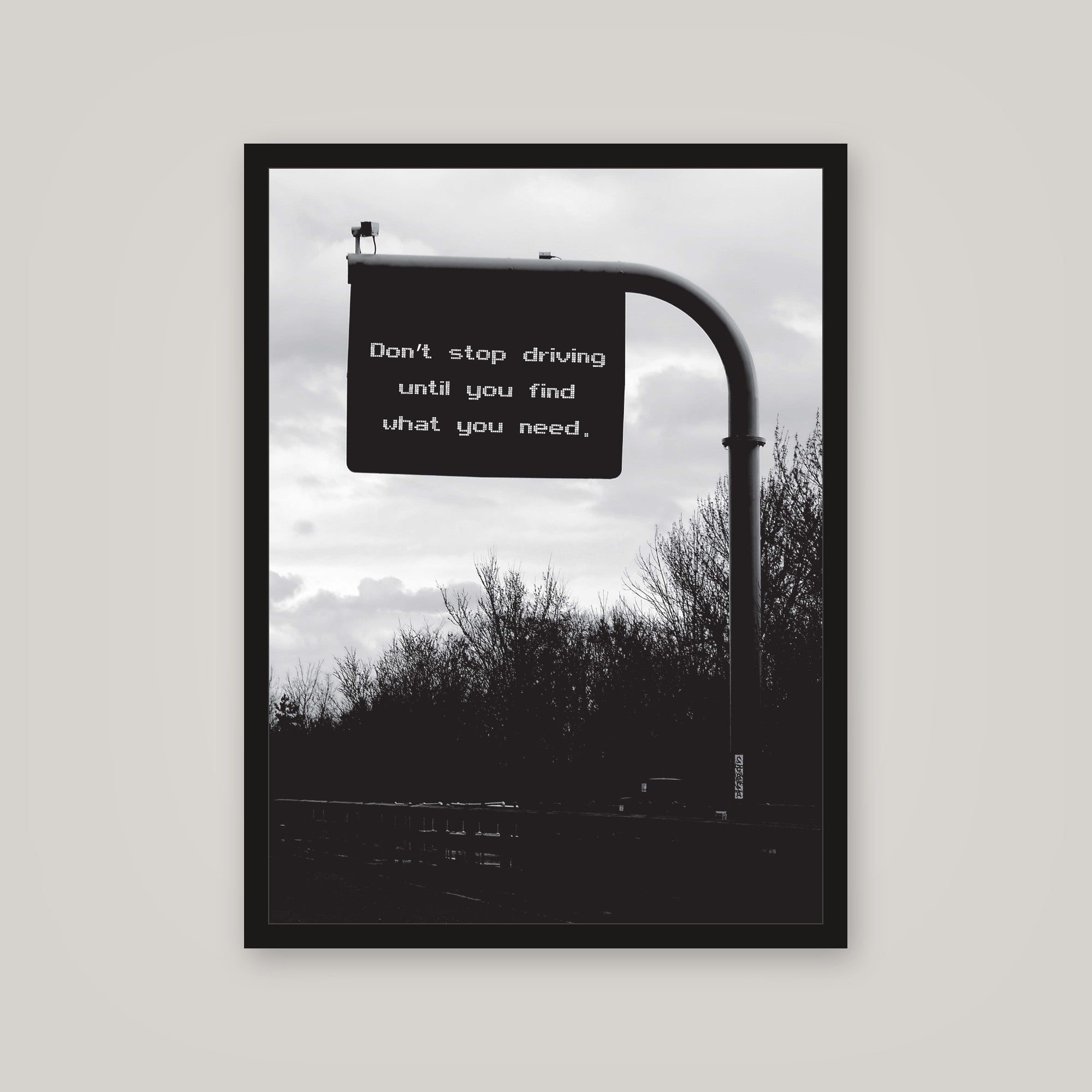 [auto-mockup] FIND WHAT YOU NEED POSTER - 18 x 24in.