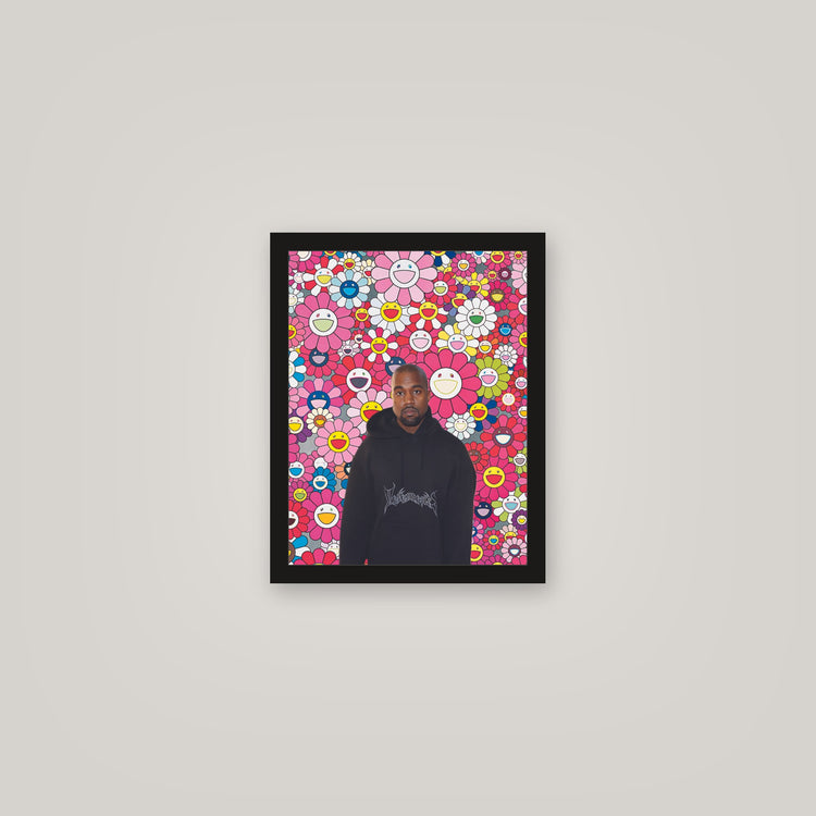 [auto-mockup] FLOWER KANYE POSTER - 11 x 14in.