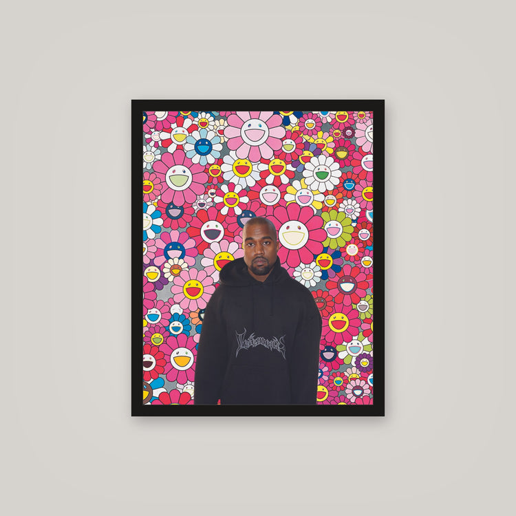 [auto-mockup] FLOWER KANYE POSTER - 16 x 20in.