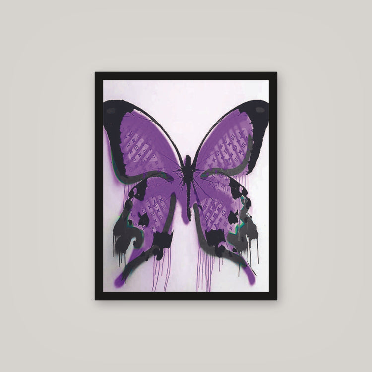 [auto-mockup] FLY PURPLE POSTER - 16 x 20in.