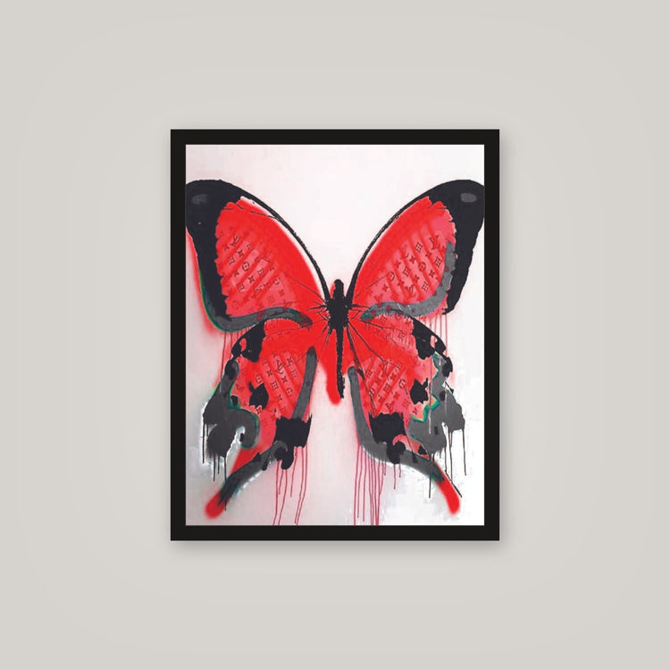 [auto-mockup] FLY RED POSTER - 16 x 20in.