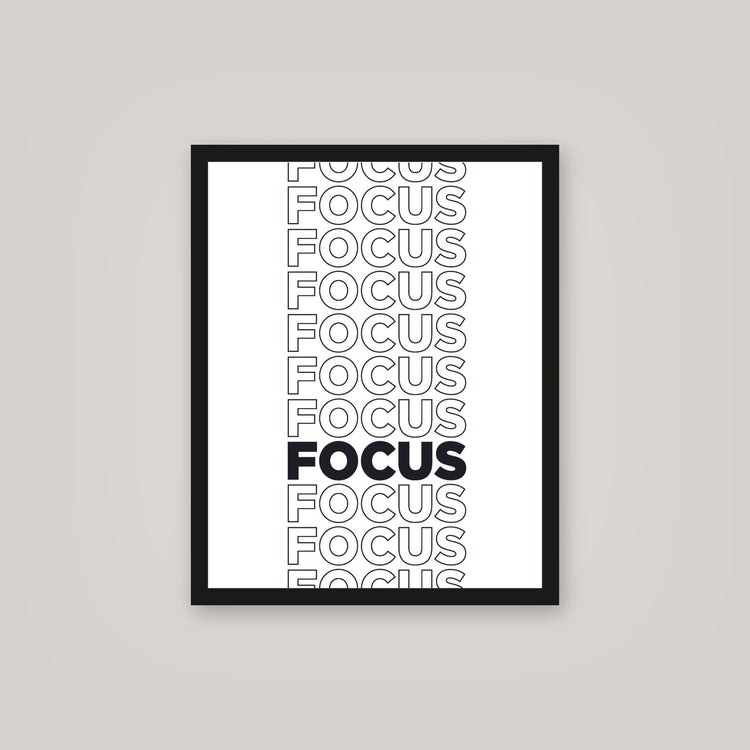 [auto-mockup] FOCUS POSTER - 16 x 20in.