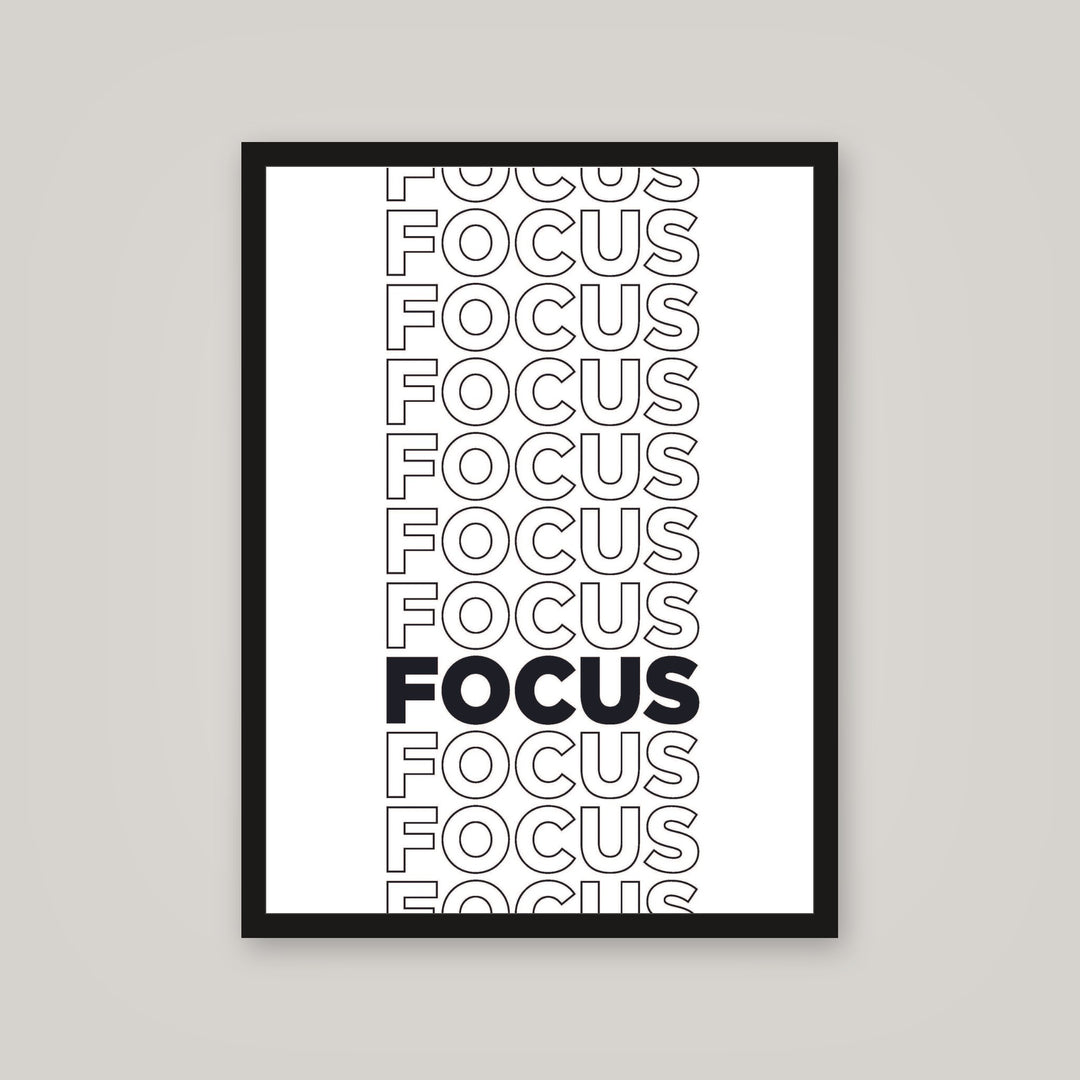 [auto-mockup] FOCUS POSTER - 18 x 24in.