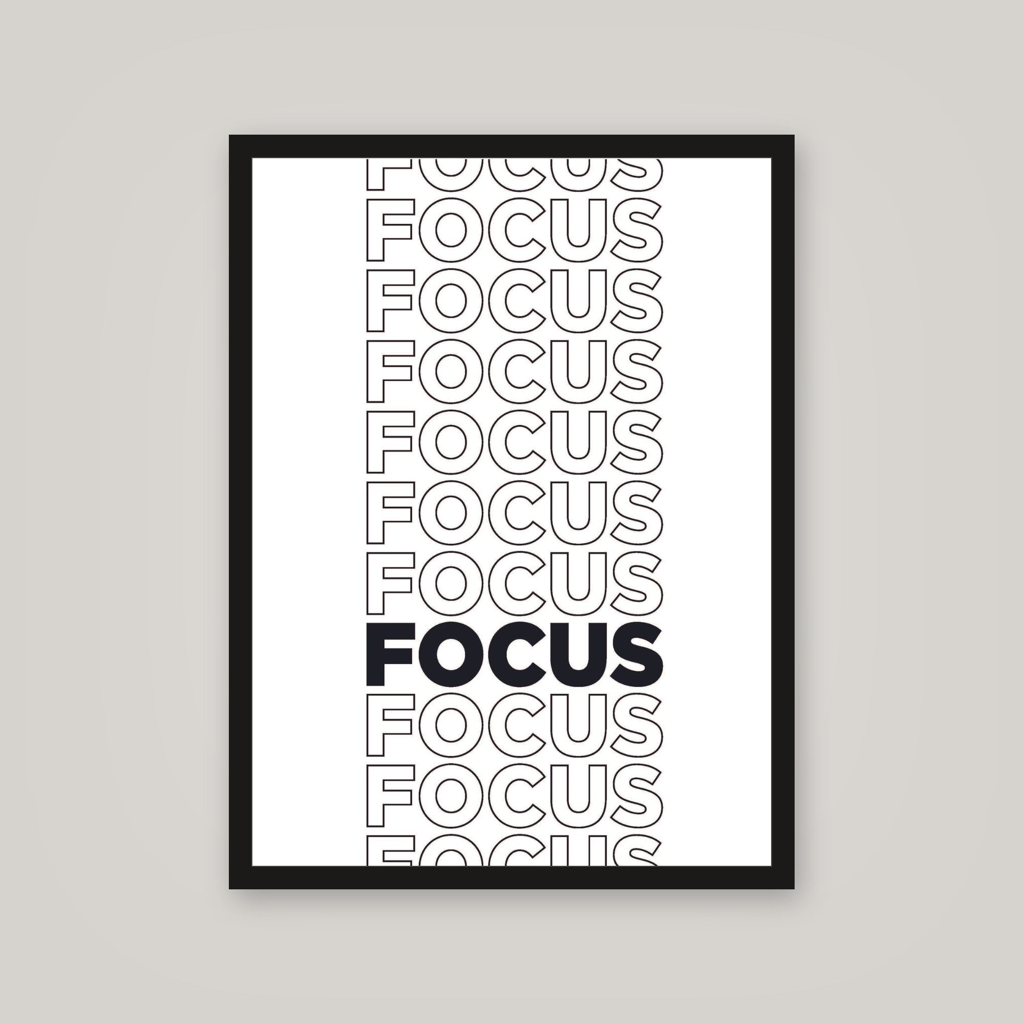 [auto-mockup] FOCUS POSTER - 18 x 24in.