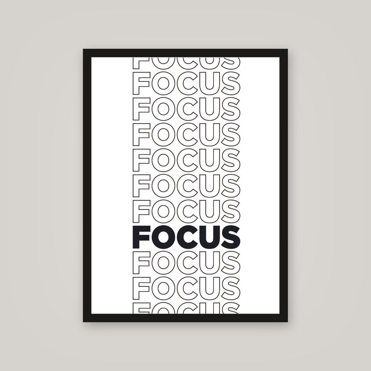 [auto-mockup] FOCUS POSTER - 18 x 24in.