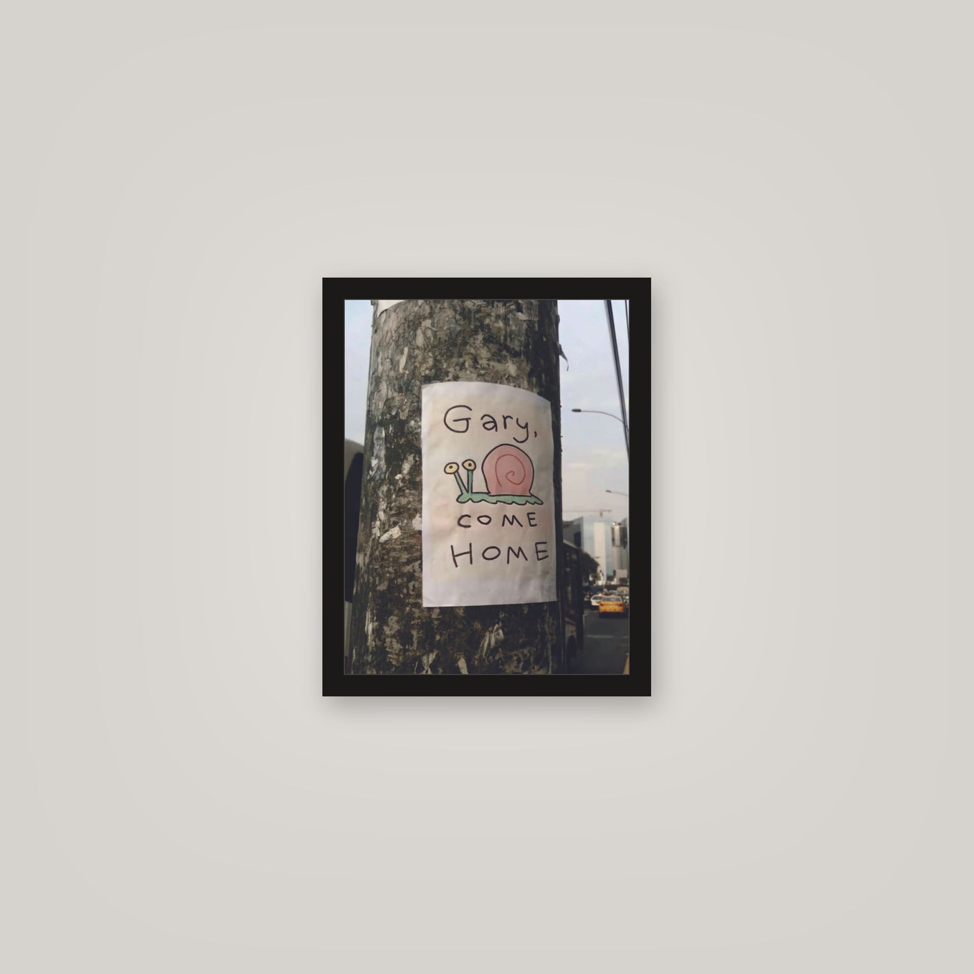 [auto-mockup] GARY COME HOME POSTER - 11 x 14in.