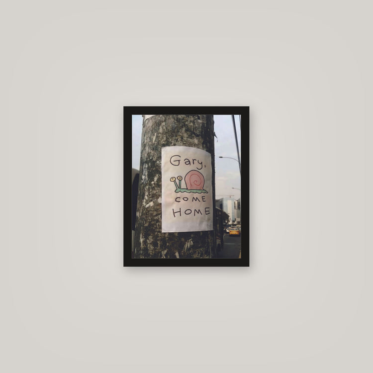 [auto-mockup] GARY COME HOME POSTER - 11 x 14in.