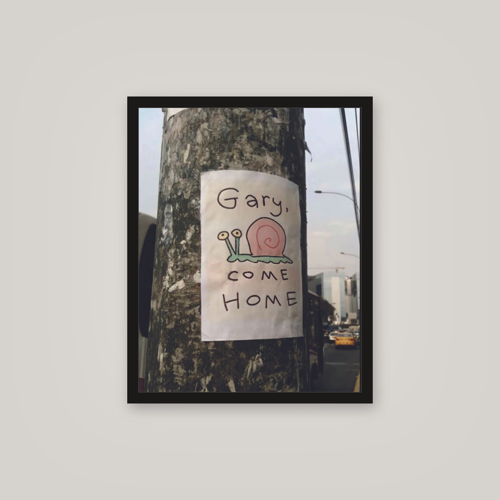 [auto-mockup] GARY COME HOME POSTER - 16 x 20in.