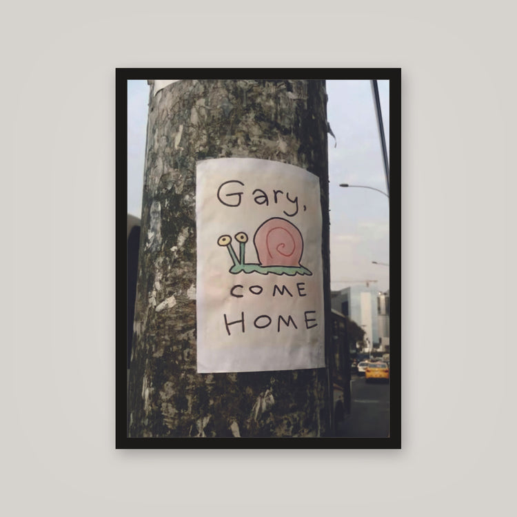[auto-mockup] GARY COME HOME POSTER - 18 x 24in.