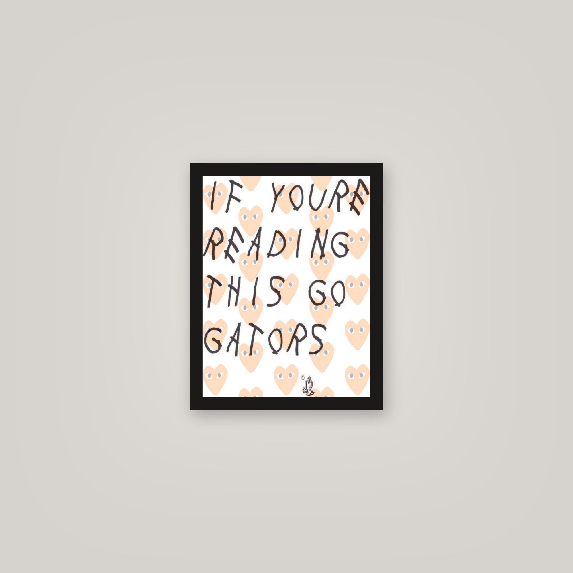 [auto-mockup] GATORS X CDG POSTER - 11 x 14in.