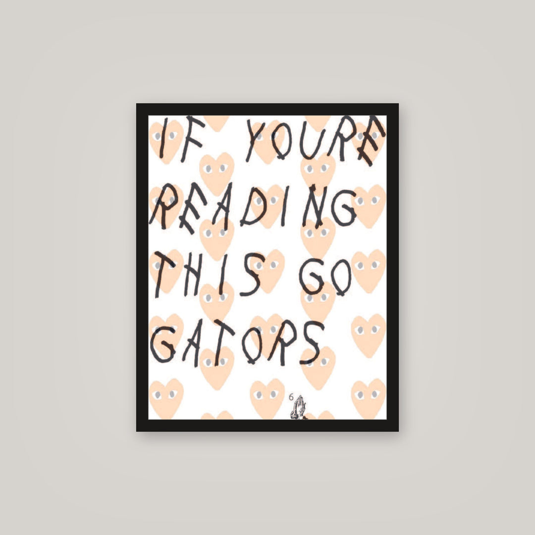 [auto-mockup] GATORS X CDG POSTER - 16 x 20in.
