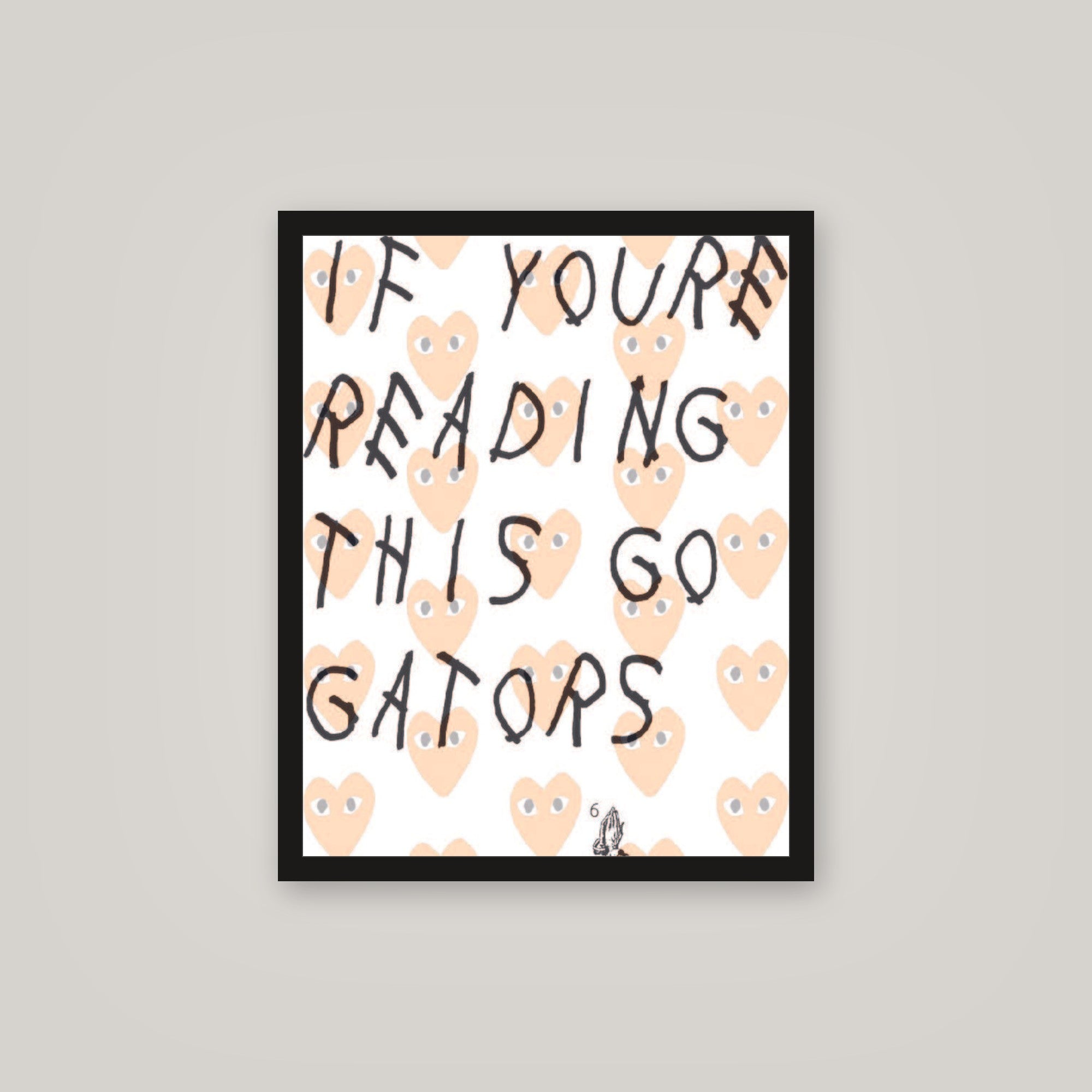 [auto-mockup] GATORS X CDG POSTER - 16 x 20in.