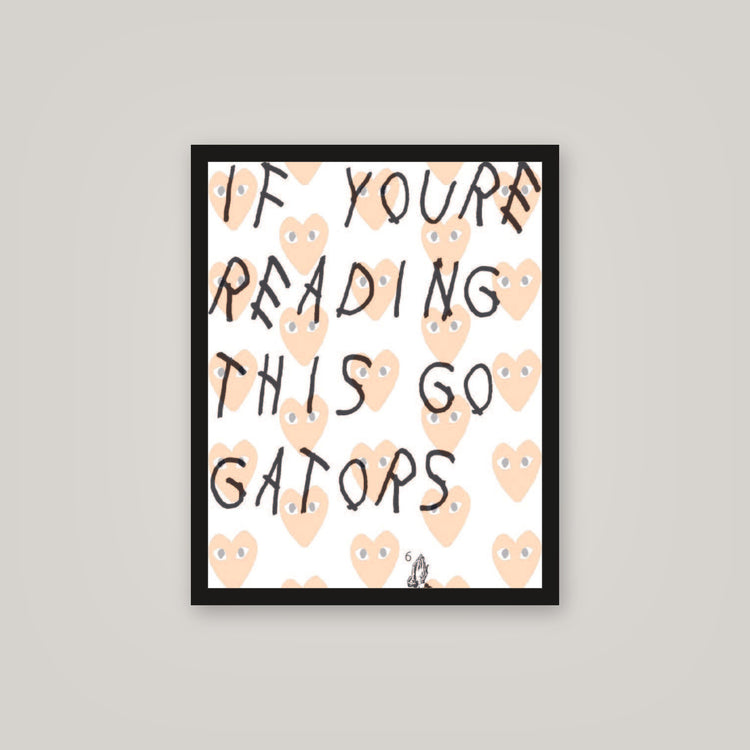 [auto-mockup] GATORS X CDG POSTER - 16 x 20in.