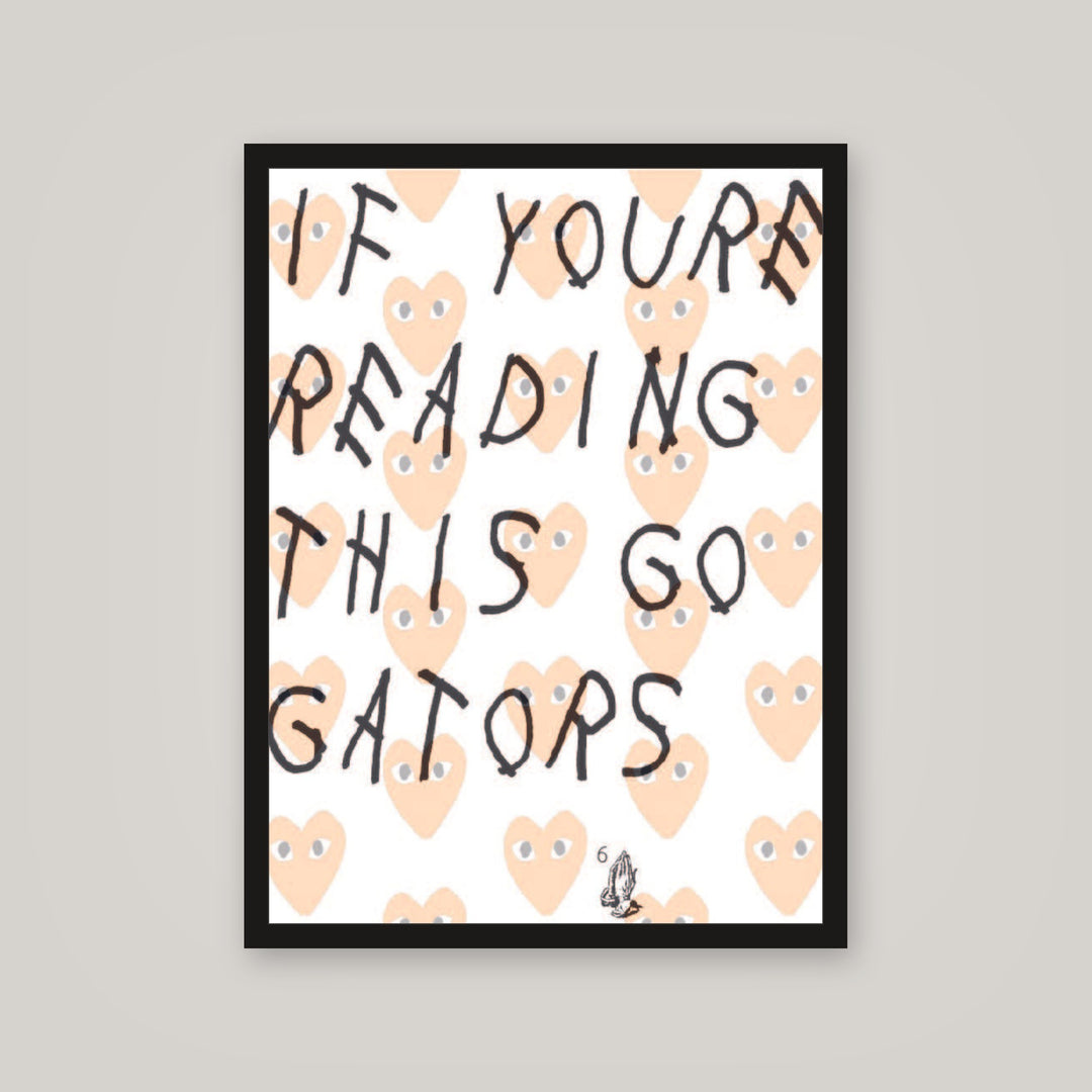 [auto-mockup] GATORS X CDG POSTER - 18 x 24in.