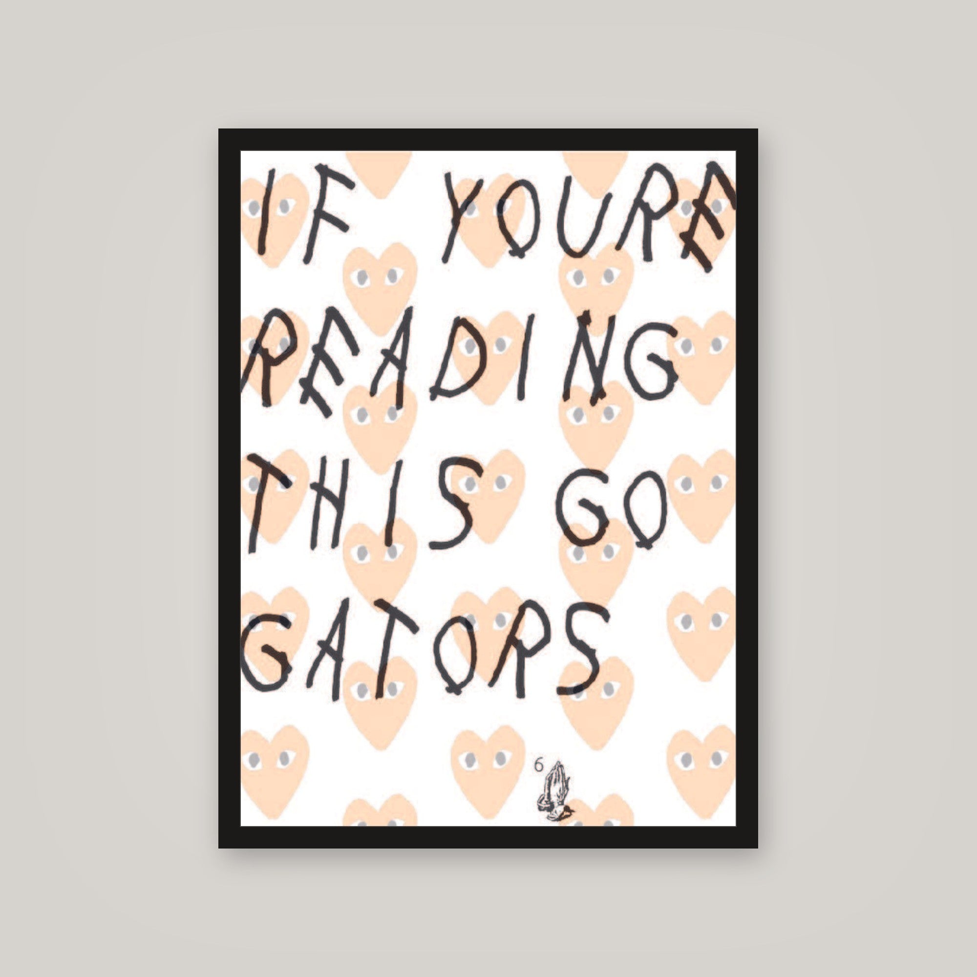 [auto-mockup] GATORS X CDG POSTER - 18 x 24in.