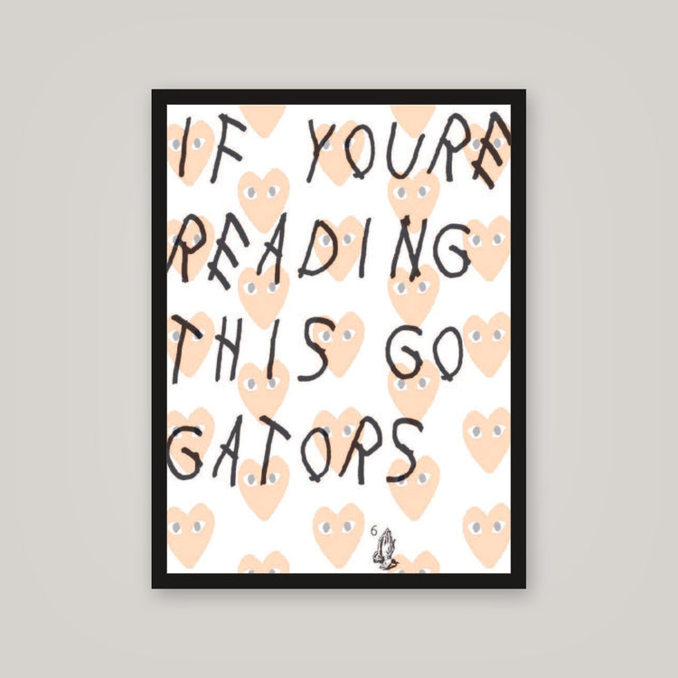 [auto-mockup] GATORS X CDG POSTER - 18 x 24in.