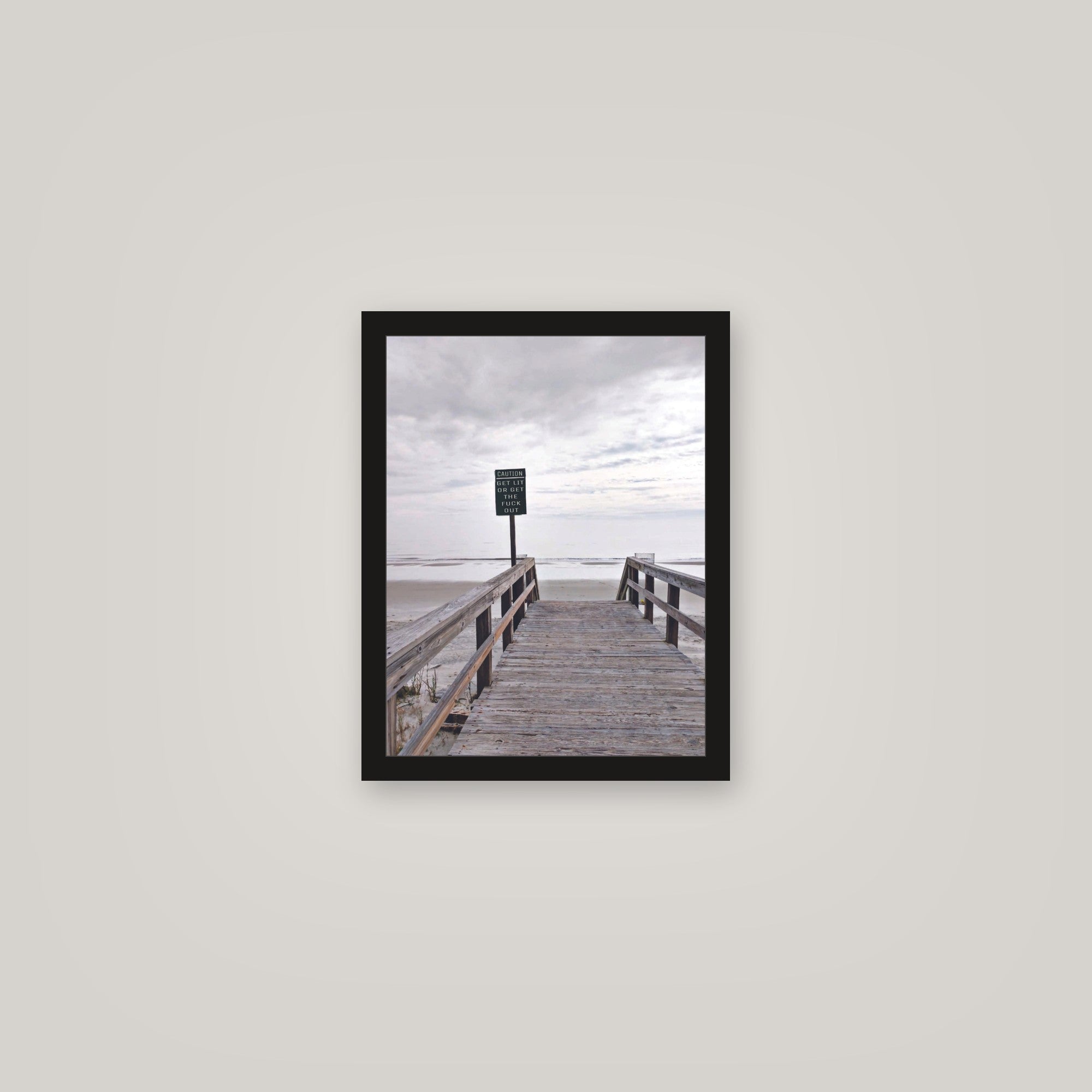 [auto-mockup] GET LIT POSTER - 11 x 14in.
