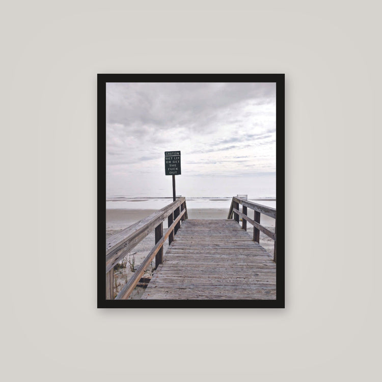 [auto-mockup] GET LIT POSTER - 16 x 20in.