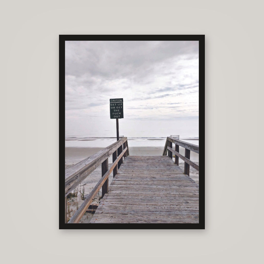 [auto-mockup] GET LIT POSTER - 18 x 24in.