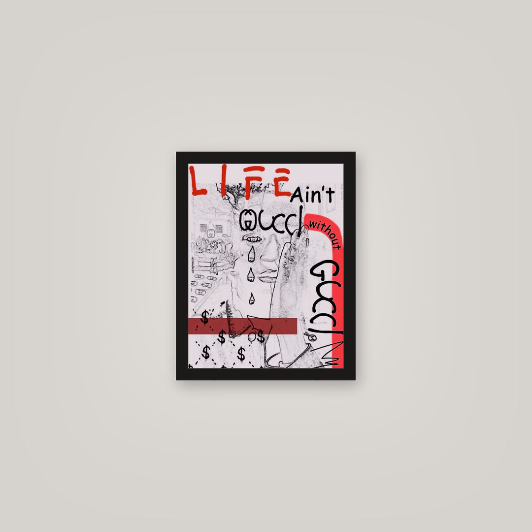 [auto-mockup] GG GANG POSTER IN ALL COLORS - 11 x 14in.