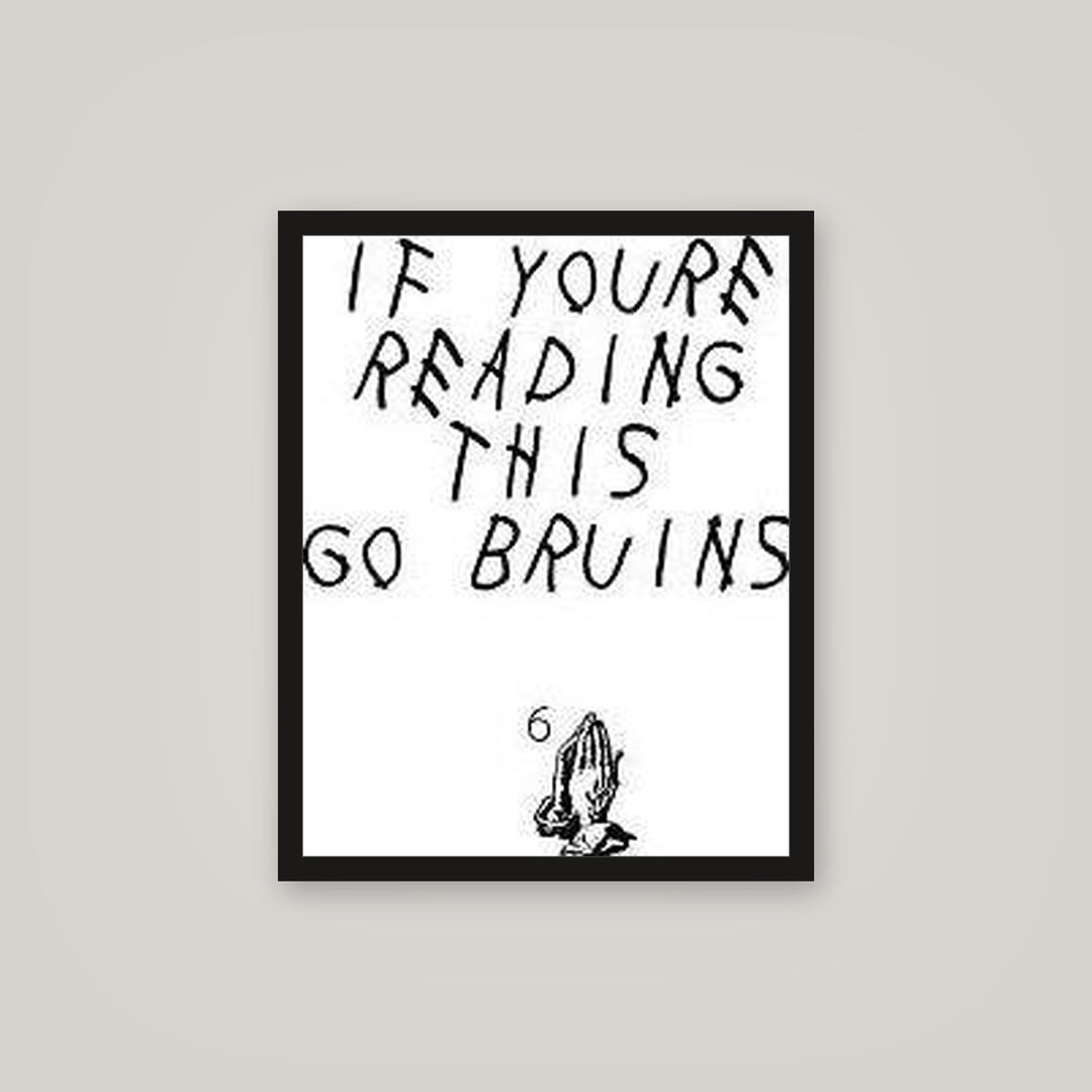 [auto-mockup] GO BRUINS POSTER - 16 x 20in.