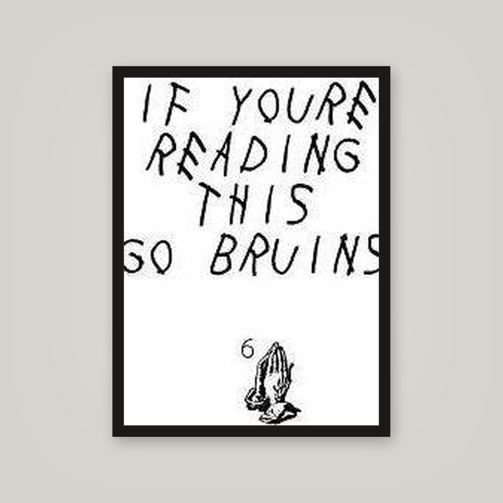 [auto-mockup] GO BRUINS POSTER - 18 x 24in.