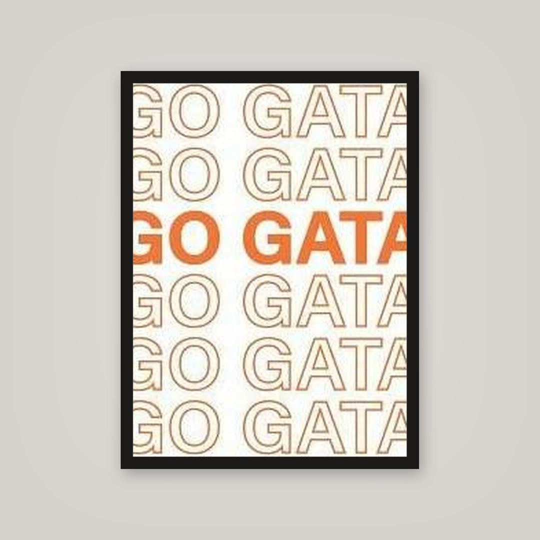 [auto-mockup] GO GATA POSTER - 18 x 24in.