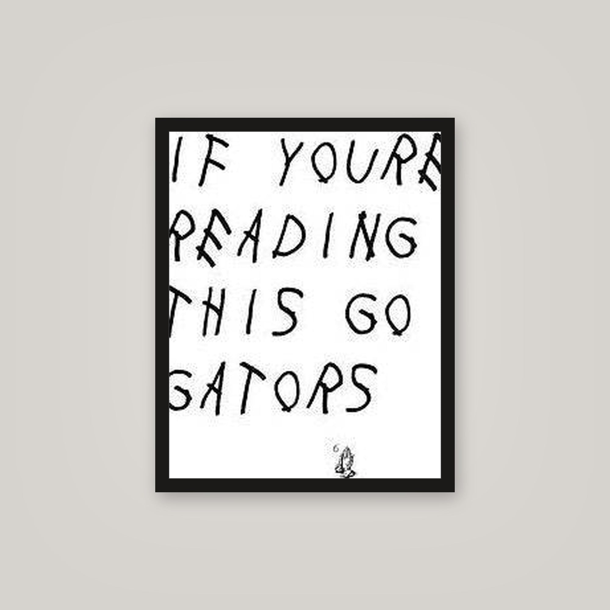 [auto-mockup] GO GATORS POSTER - 16 x 20in.