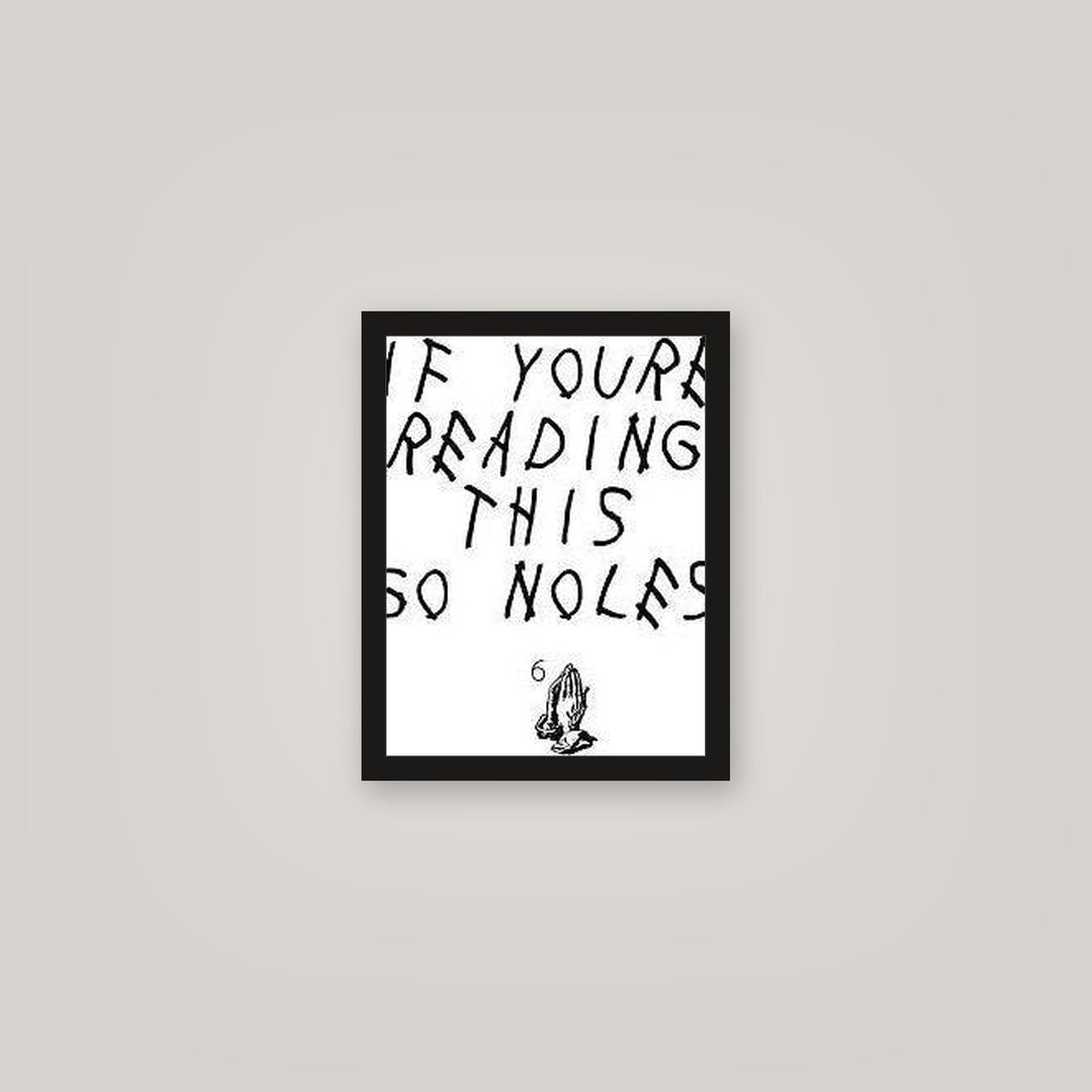 [auto-mockup] GO NOLES POSTER - 11 x 14in.