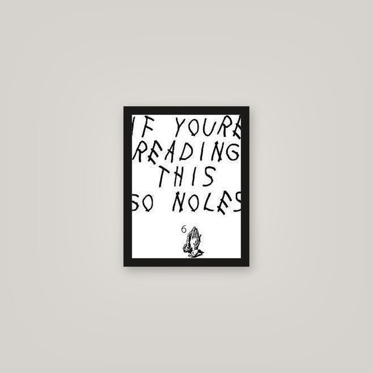 [auto-mockup] GO NOLES POSTER - 11 x 14in.