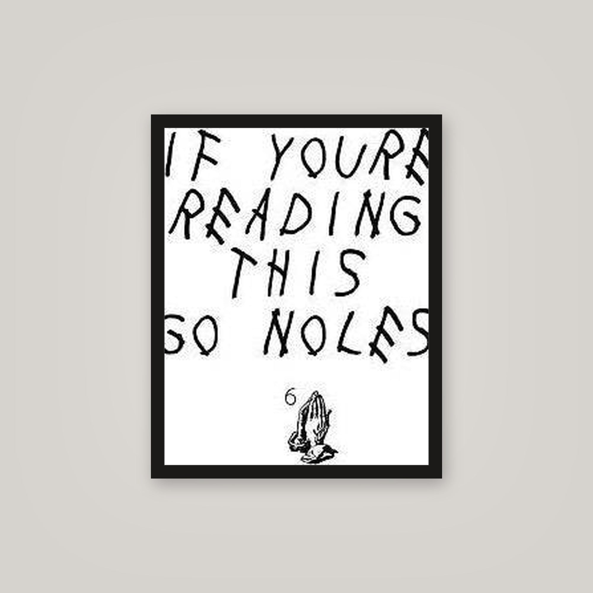 [auto-mockup] GO NOLES POSTER - 16 x 20in.