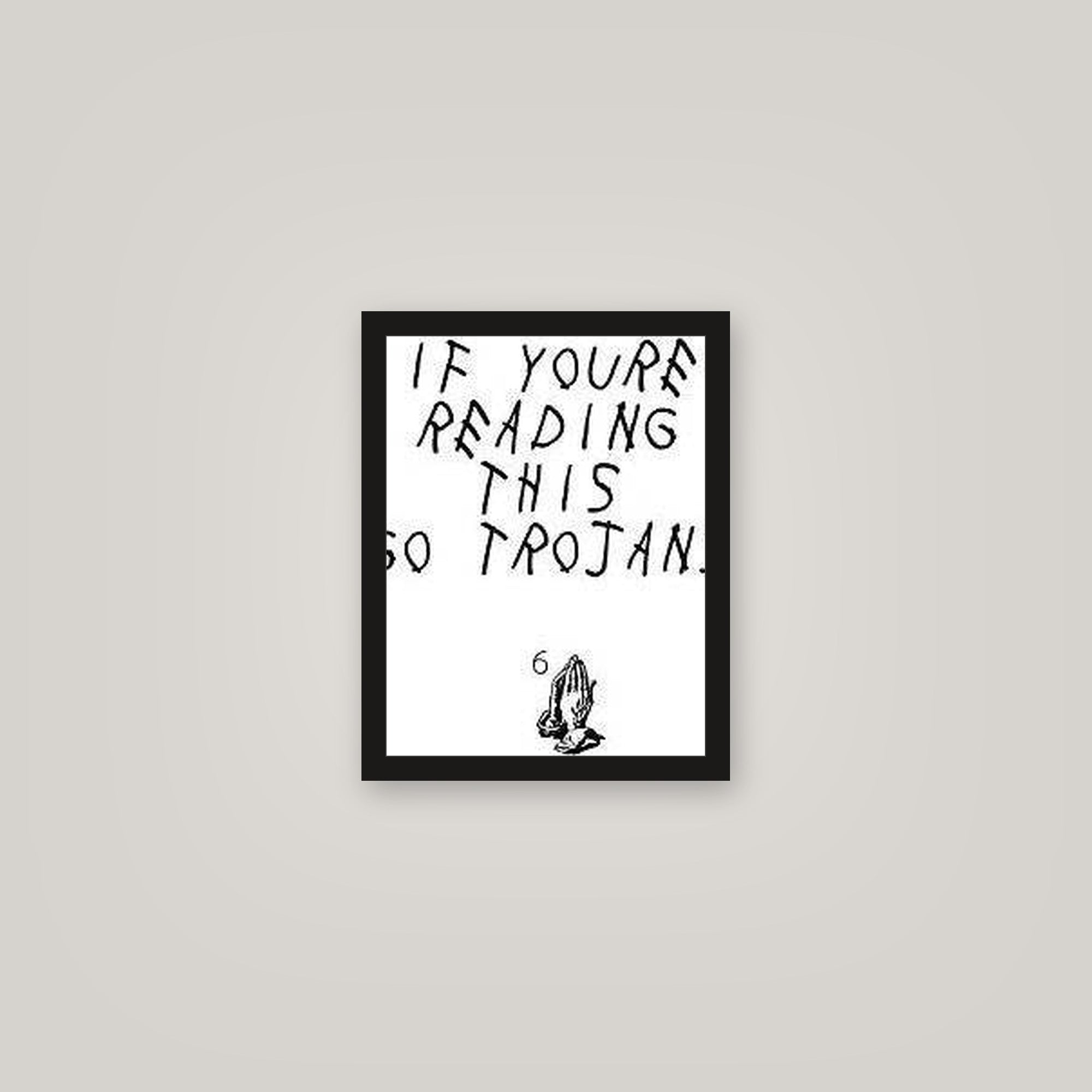 [auto-mockup] GO TROJANS POSTER - 11 x 14in.