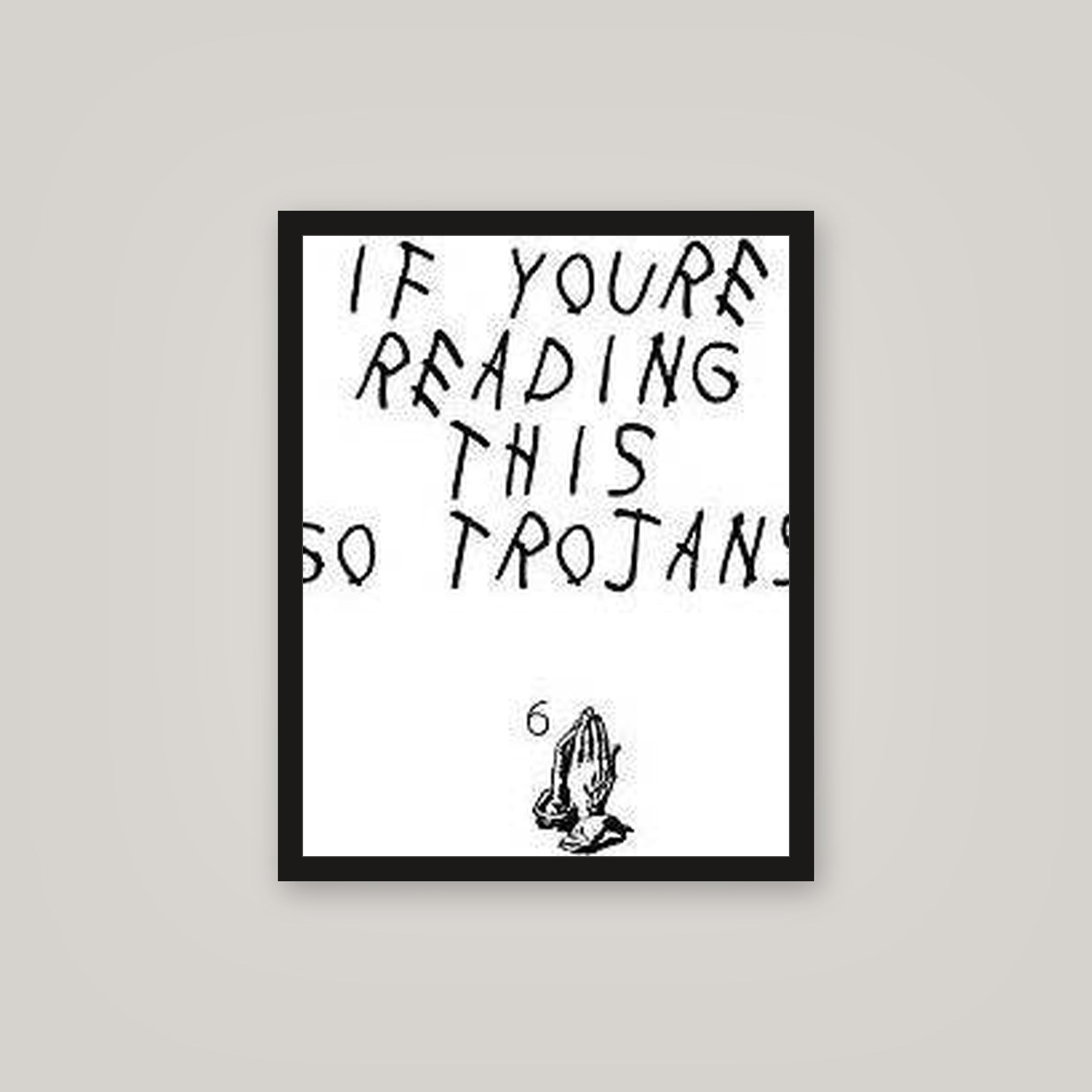 [auto-mockup] GO TROJANS POSTER - 16 x 20in.