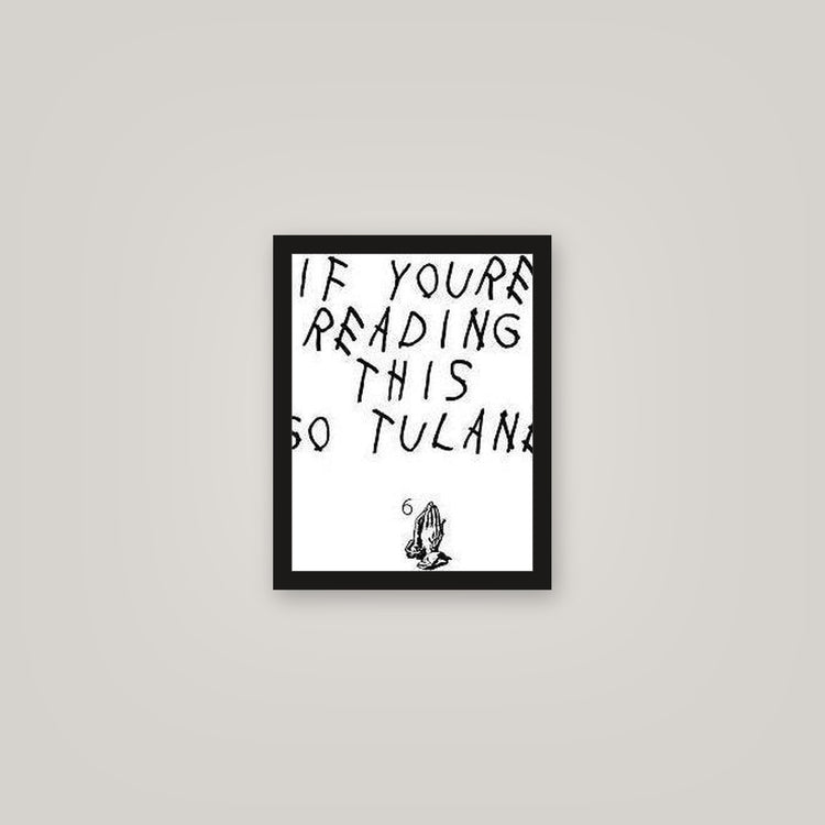 [auto-mockup] GO TULANE POSTER - 11 x 14in.