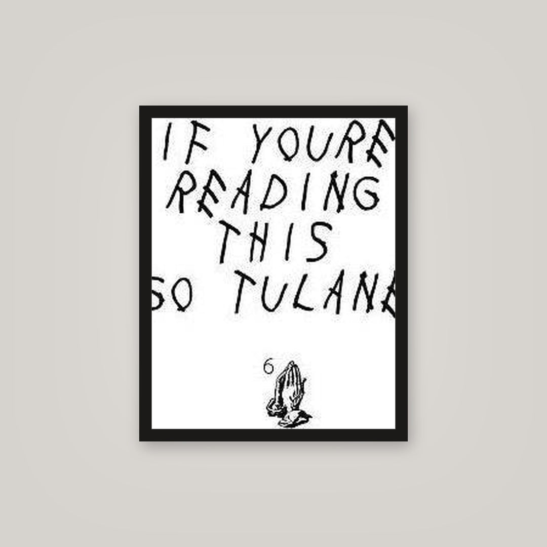 [auto-mockup] GO TULANE POSTER - 16 x 20in.
